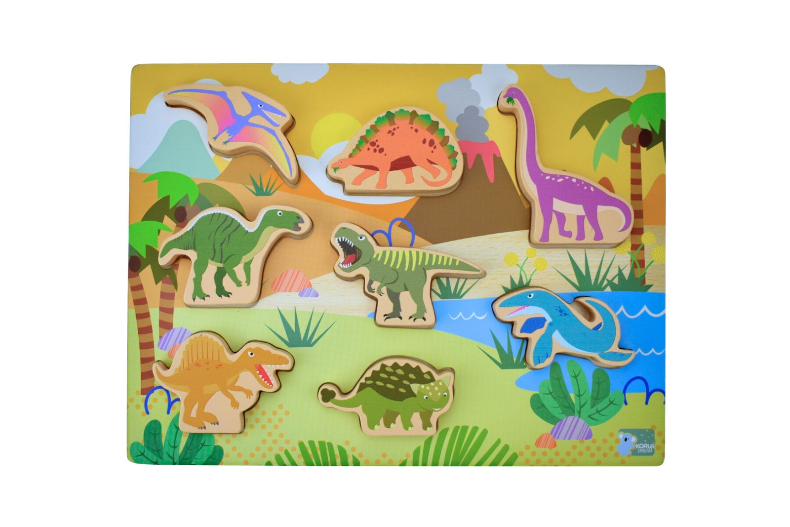 Koala Dream Chunky Puzzle Dinosaurs