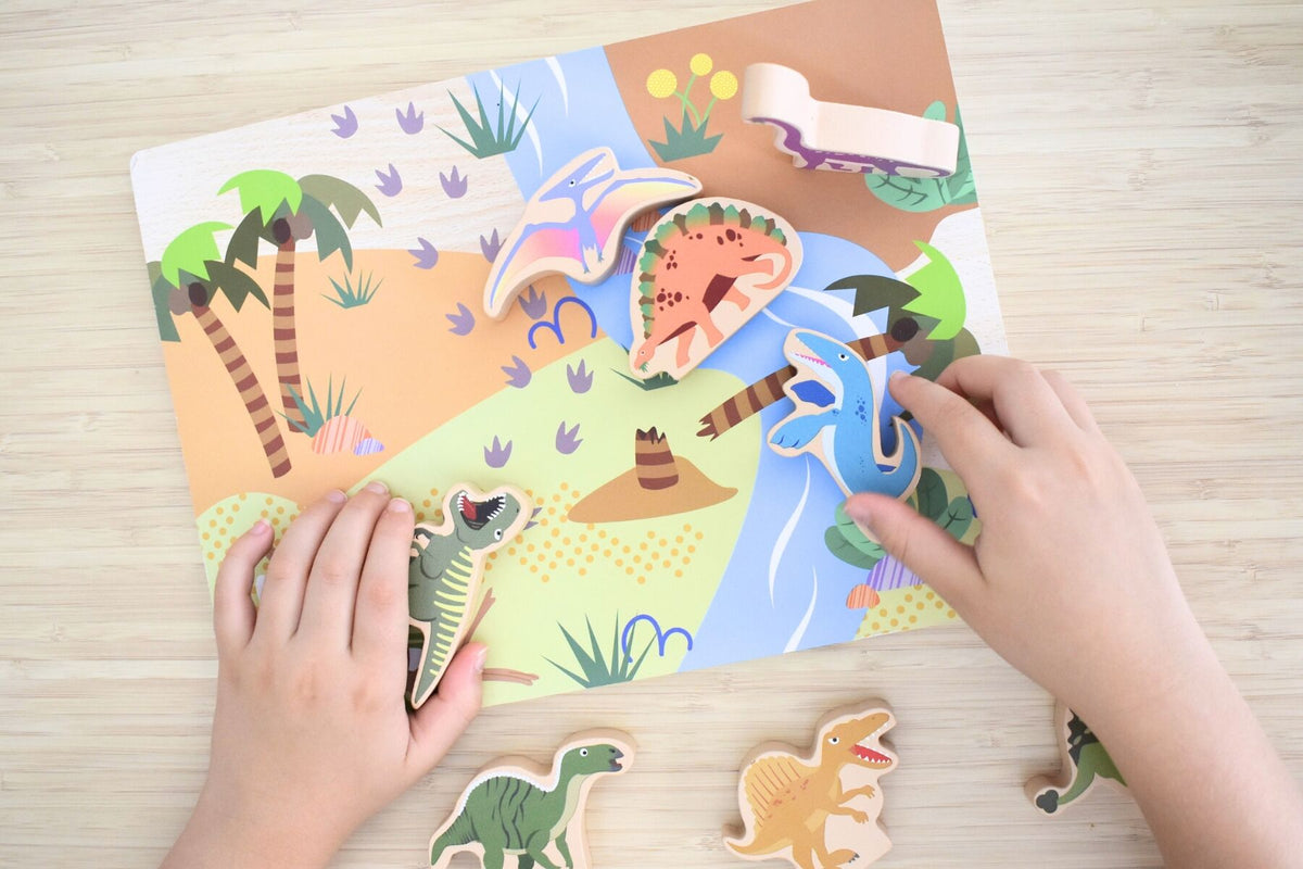 Koala Dream Chunky Puzzle Dinosaurs