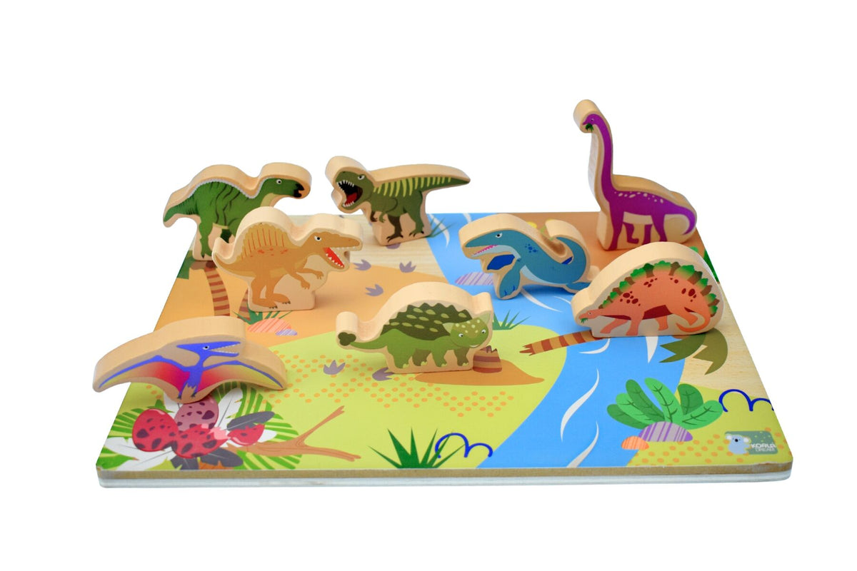 Koala Dream Chunky Puzzle Dinosaurs