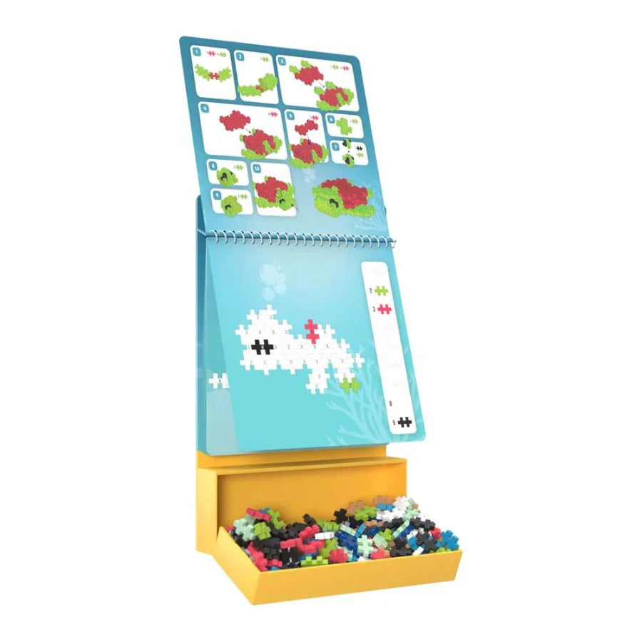 Plus Plus Puzzle By Number Activity Pad - Ocean