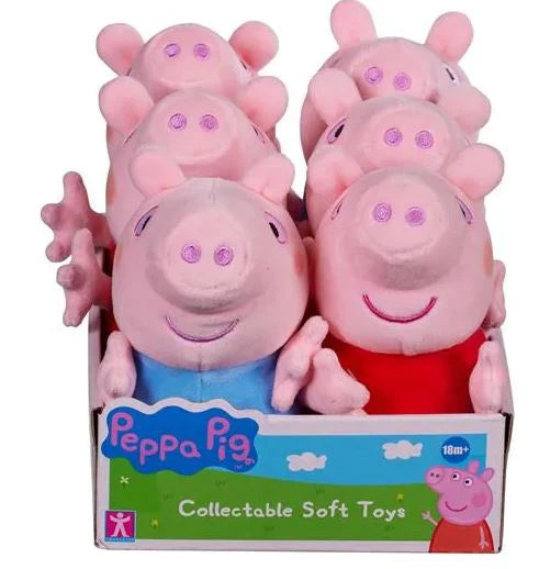 Peppa Pig Collectable Plush Assorted