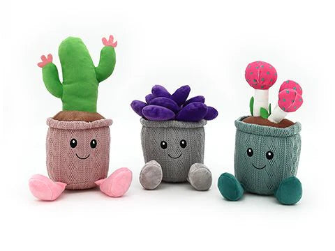 Plush Potted Plants Cuddle Pals Assorted Designs