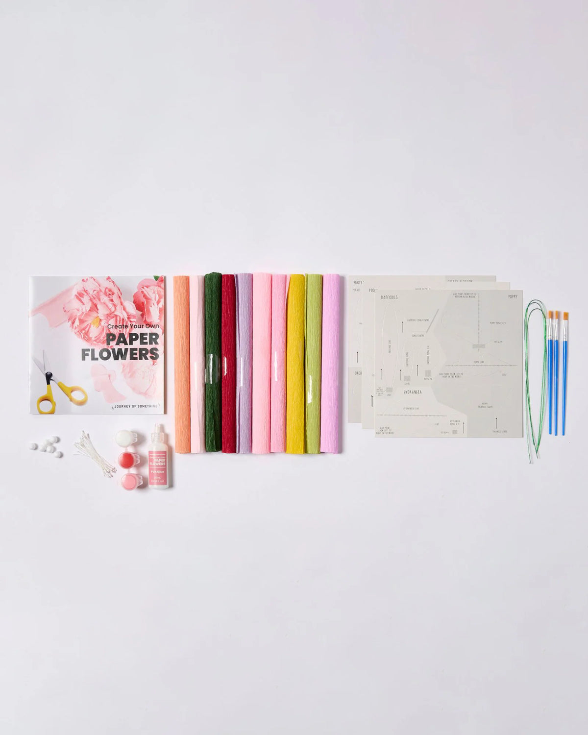 Journey Of Something - Create Your Own Paper Of Flowers Kit