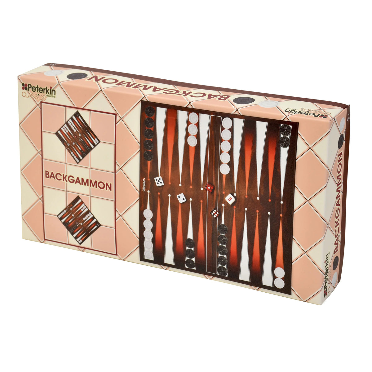 Peterkin Classics Backgammon Game