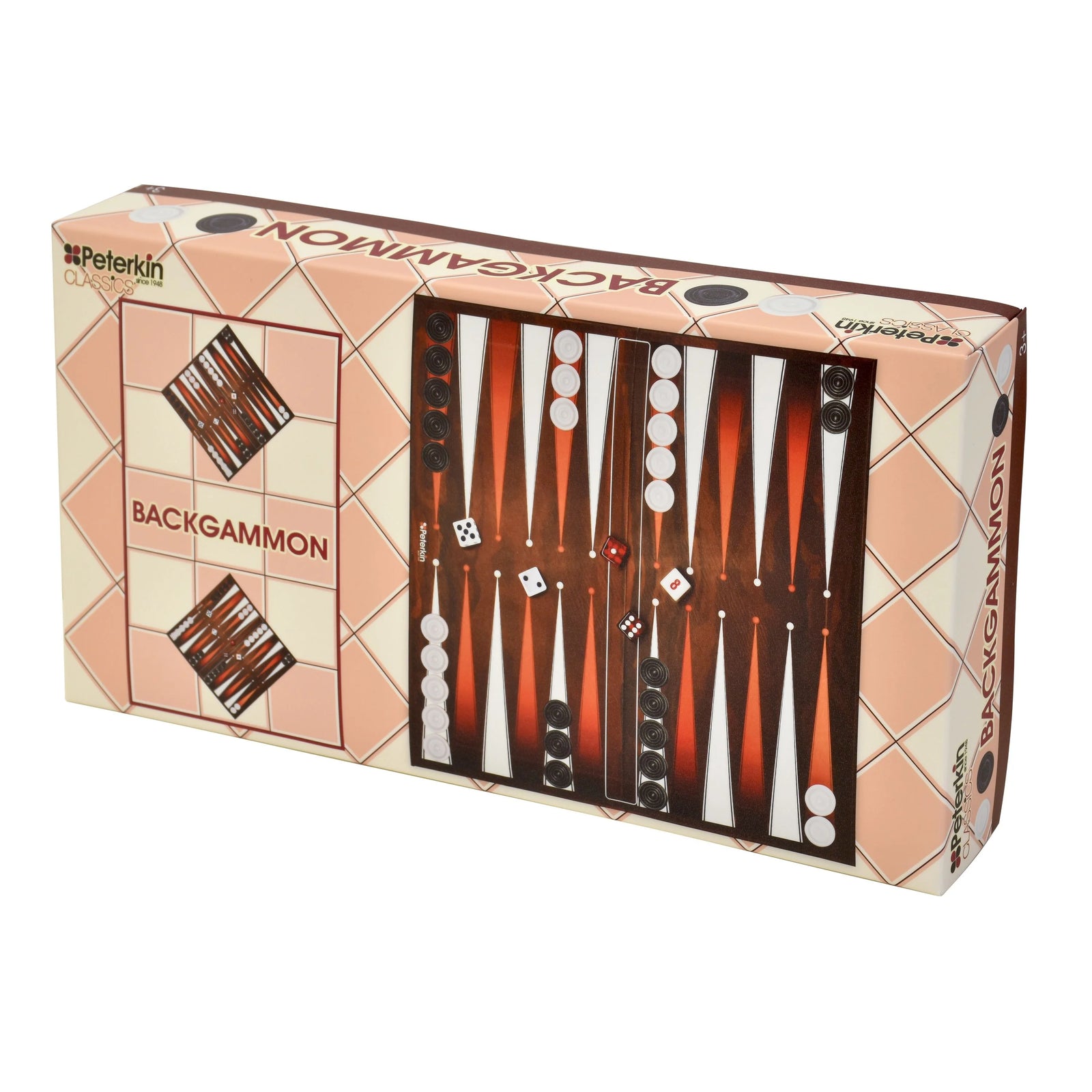 Peterkin Classics Backgammon Game