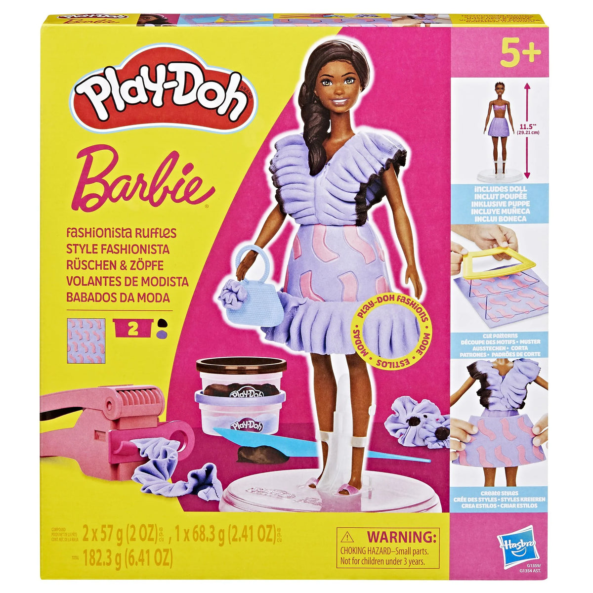 Play Doh Barbie Fashionista Ruffles