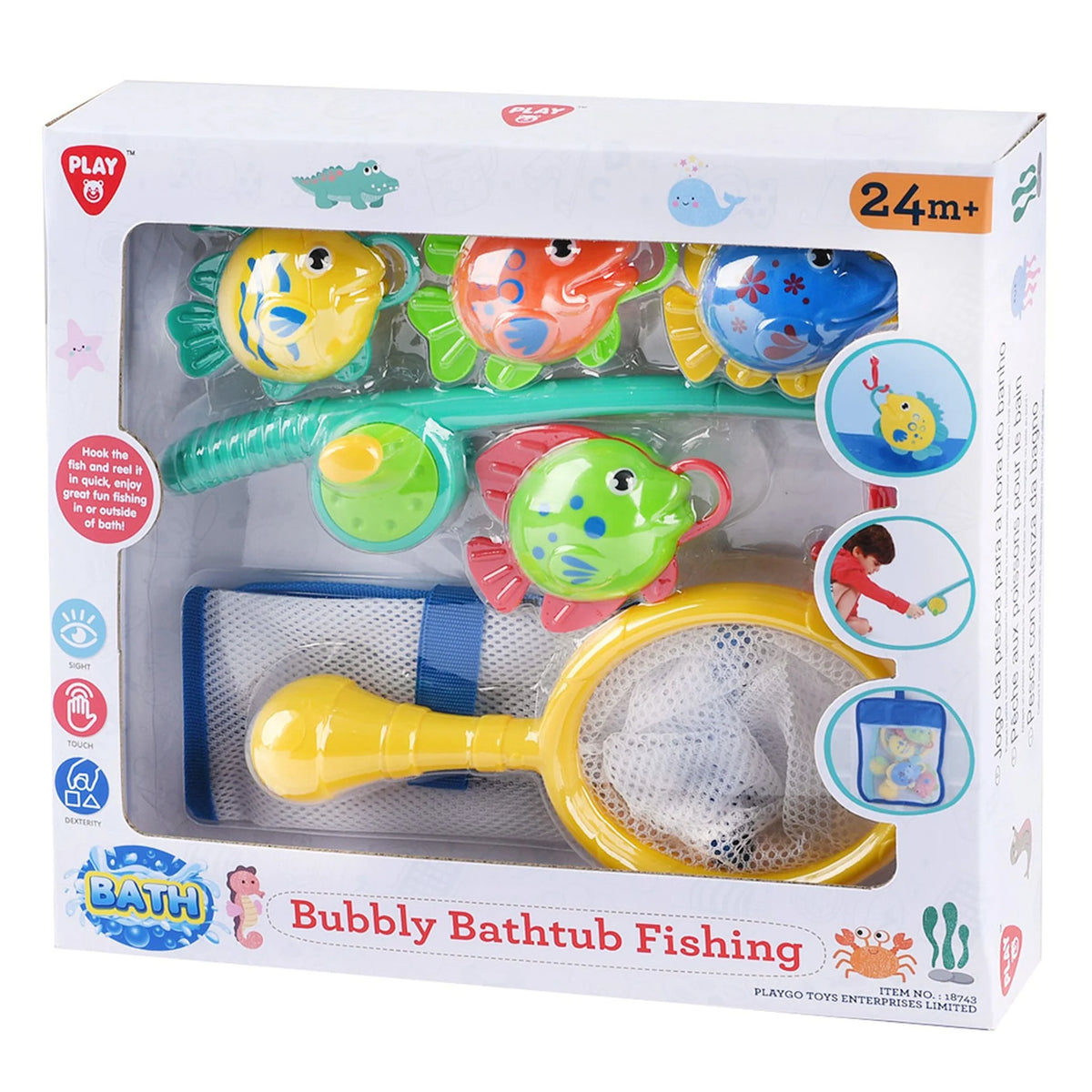 PLAYGO TOYS ENT. LTD. Bubbly Bathtub Fishing