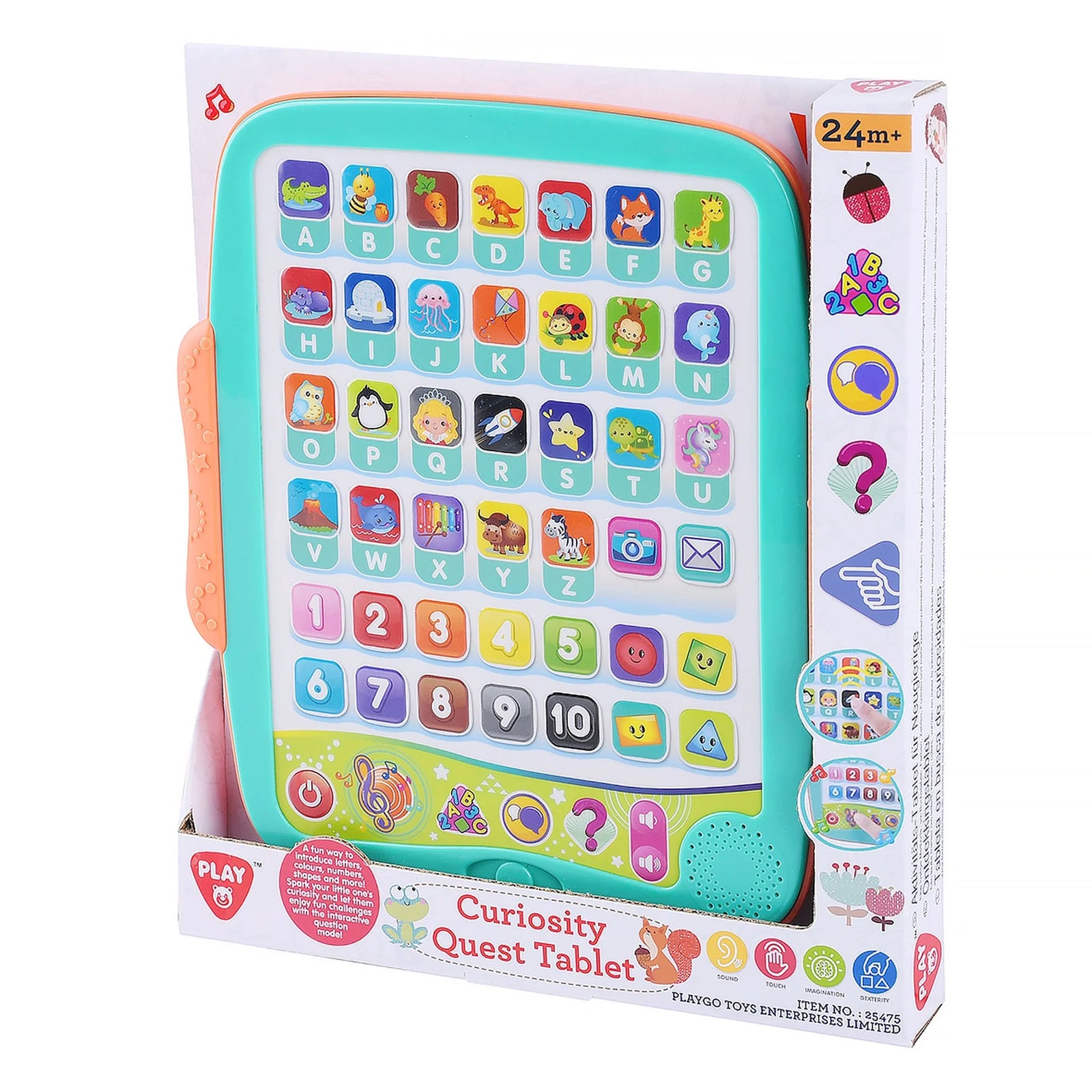PLAYGO TOYS ENT. LTD. Curiosity Quest Tablet - Demo Batteries Included
