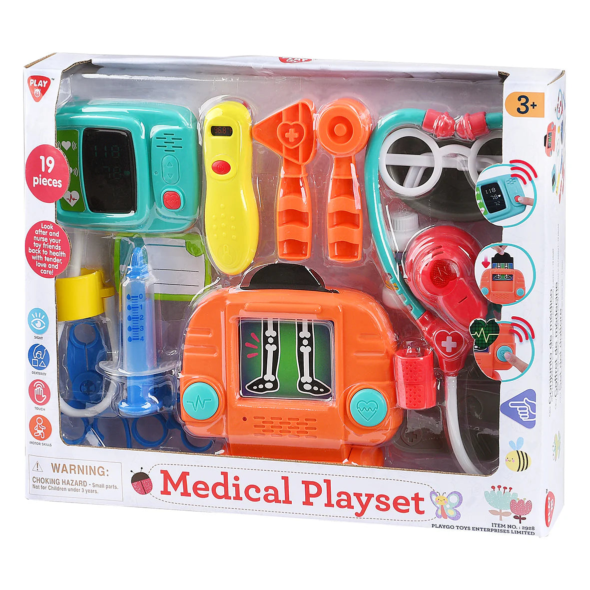 PLAYGO TOYS ENT. LTD. X-Ray Medical Set - Demo Batteries Included