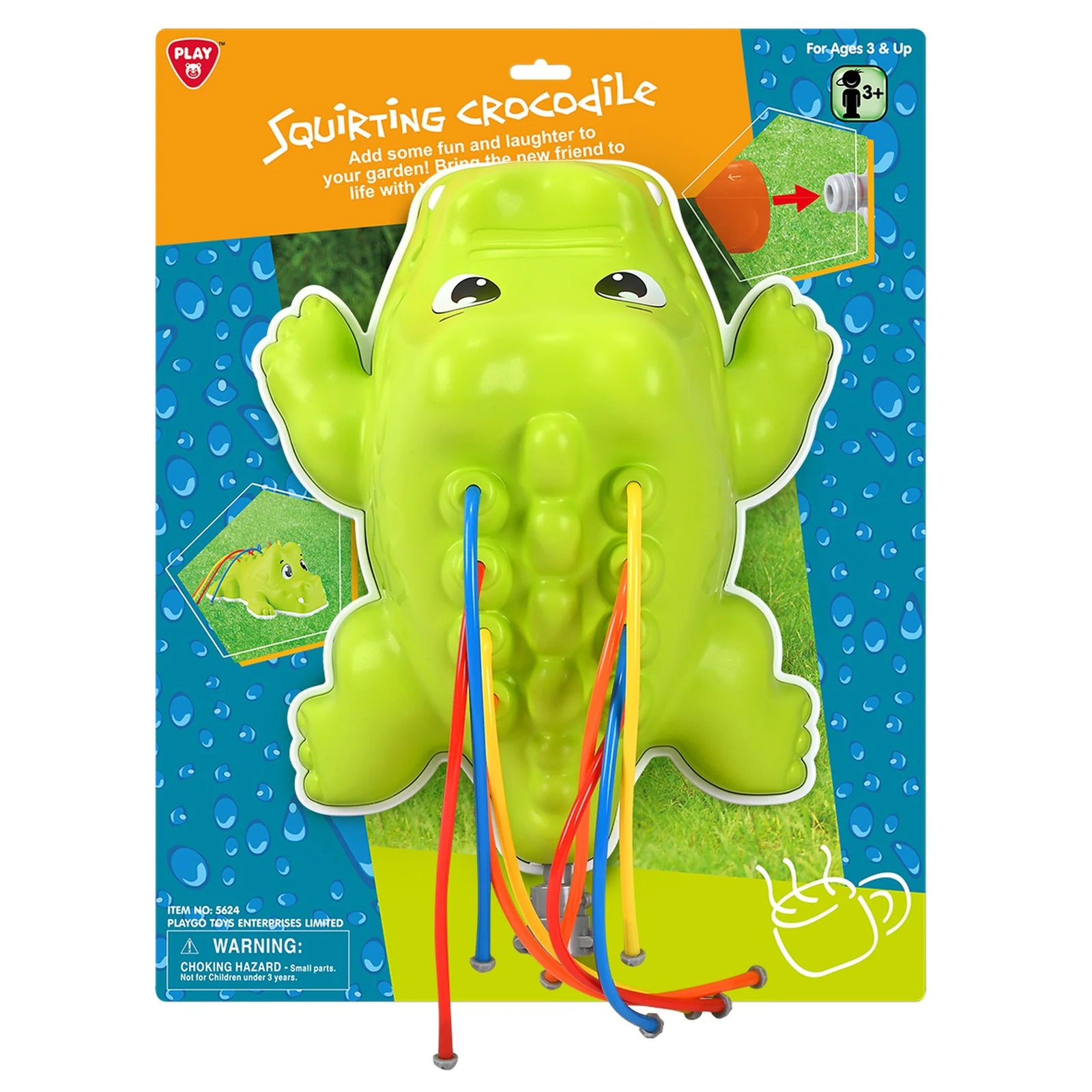 PLAYGO TOYS ENT. LTD. Colin the Crocodile Sprinkler