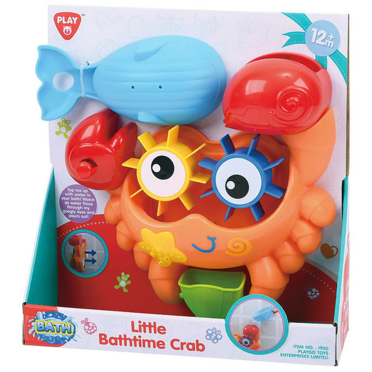 PLAYGO TOYS ENT. LTD.  Little Bathtime Crab
