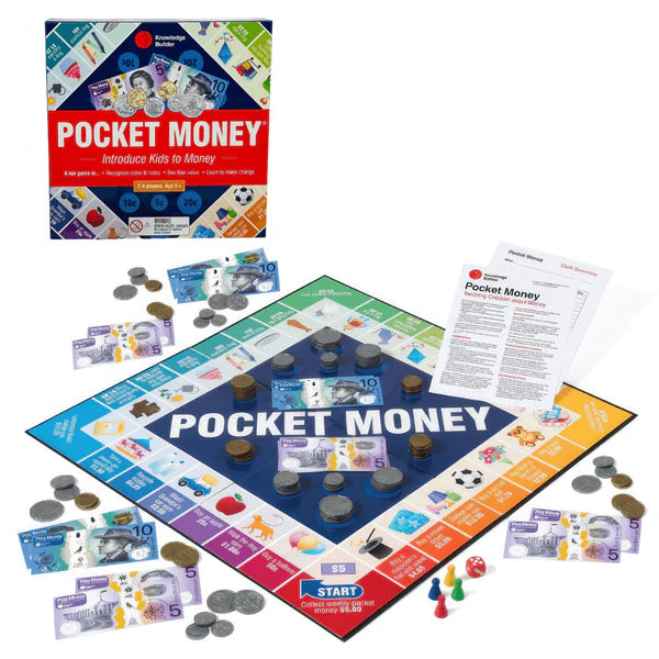 Pocket Money Game: Introduce Kids to Money