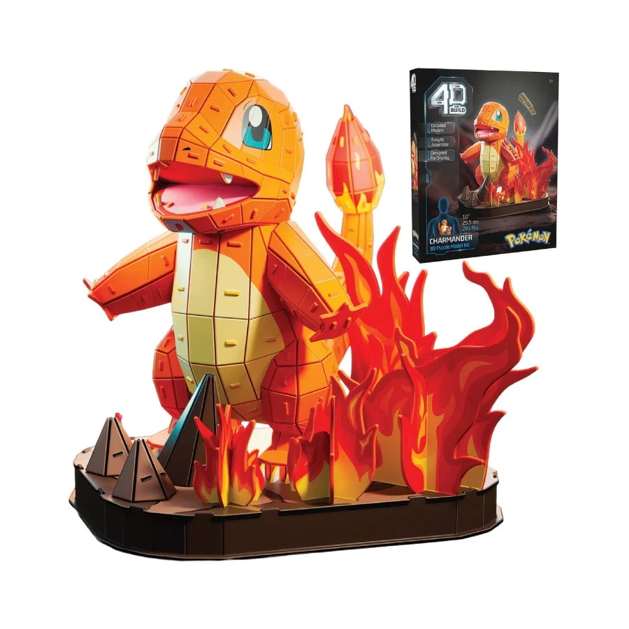 Pokemon 4D Build Charmander 3D Puzzle Model Kit