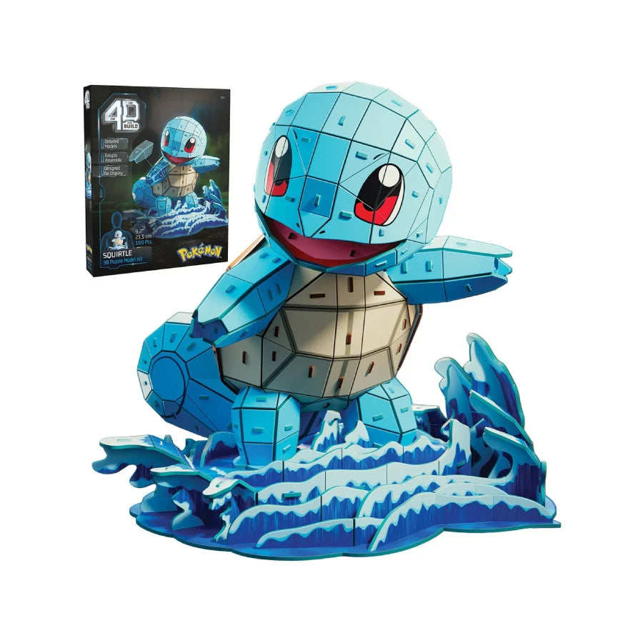 Pokemon 4D Build Squirtle 3D Puzzle Model Kit