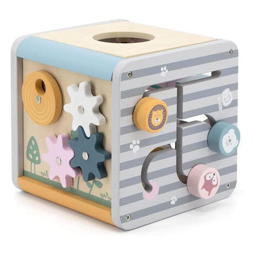 PolarB 5 in 1 Wooden Activity Box