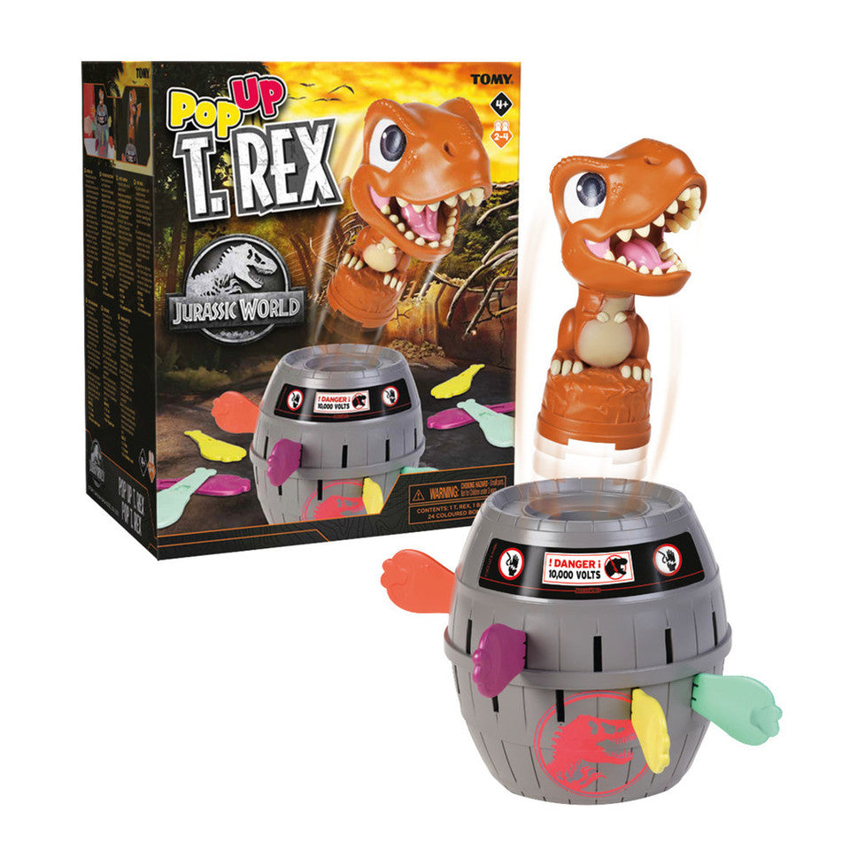 Pop Up Jurassic T-Rex Game