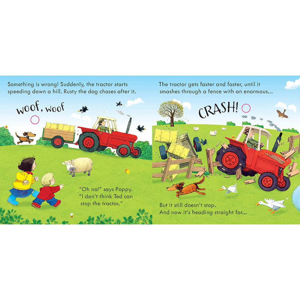 Poppy and Sam's Noisy Tractor Sound Book
