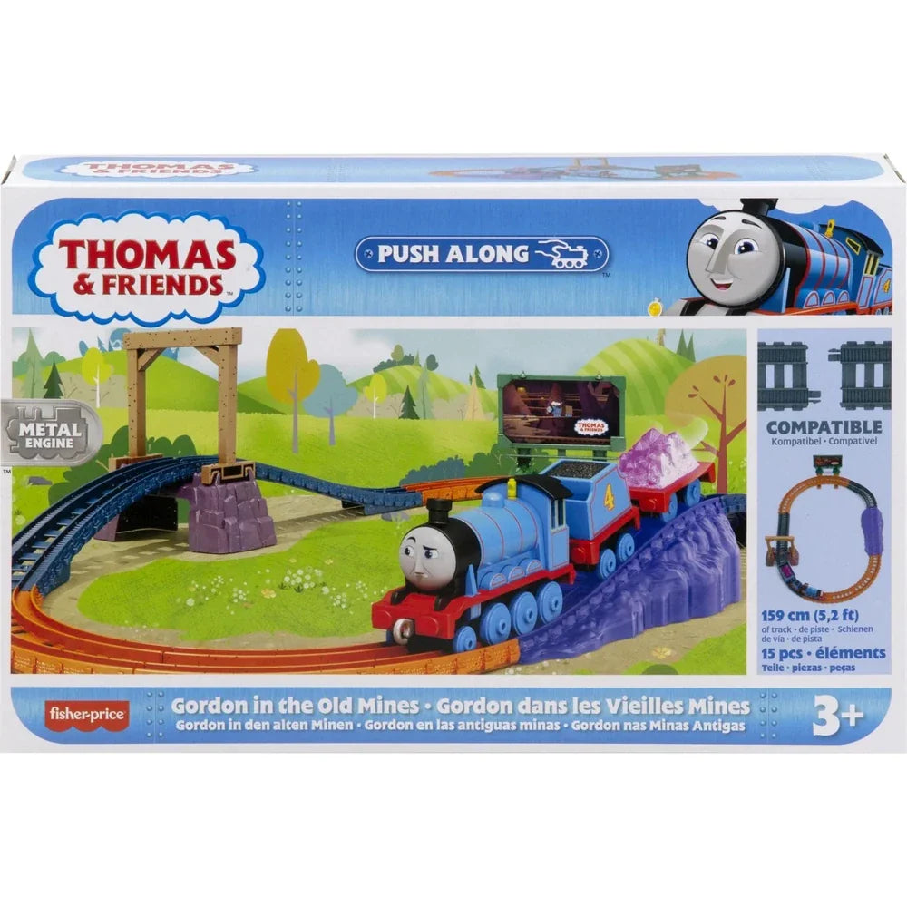 Thomas &amp; Friends Push Along Track Gordon in the Old Mines
