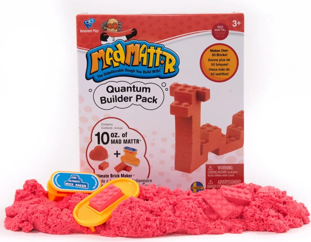 Mad Mattr Quantum Builder Pack Red ( Includes Brick Maker )