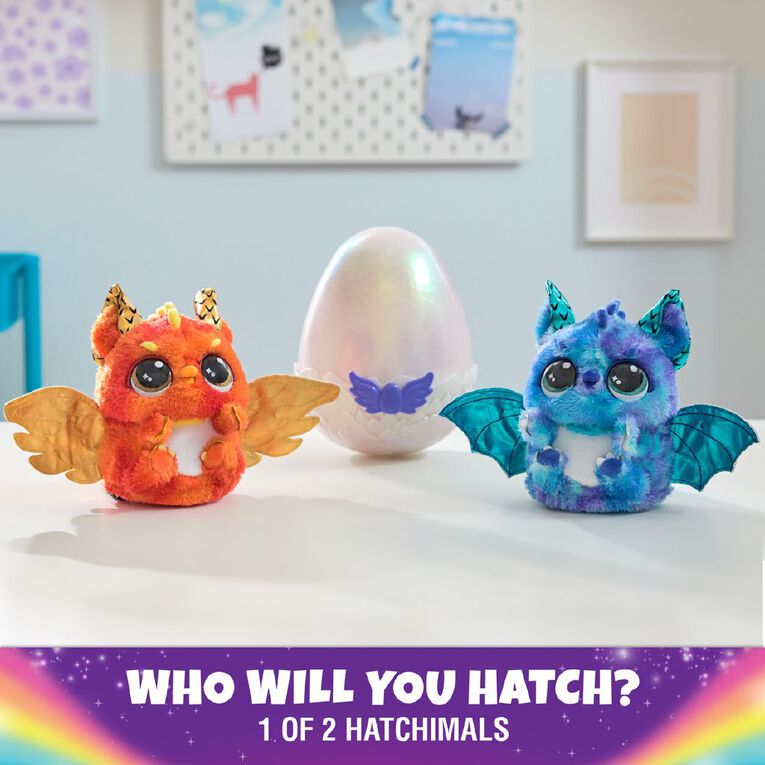 Hatchimals Alive Mystery Hatch Draggle batteries included