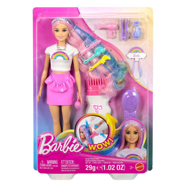 Barbie Rainbow Sparkle Hair doll