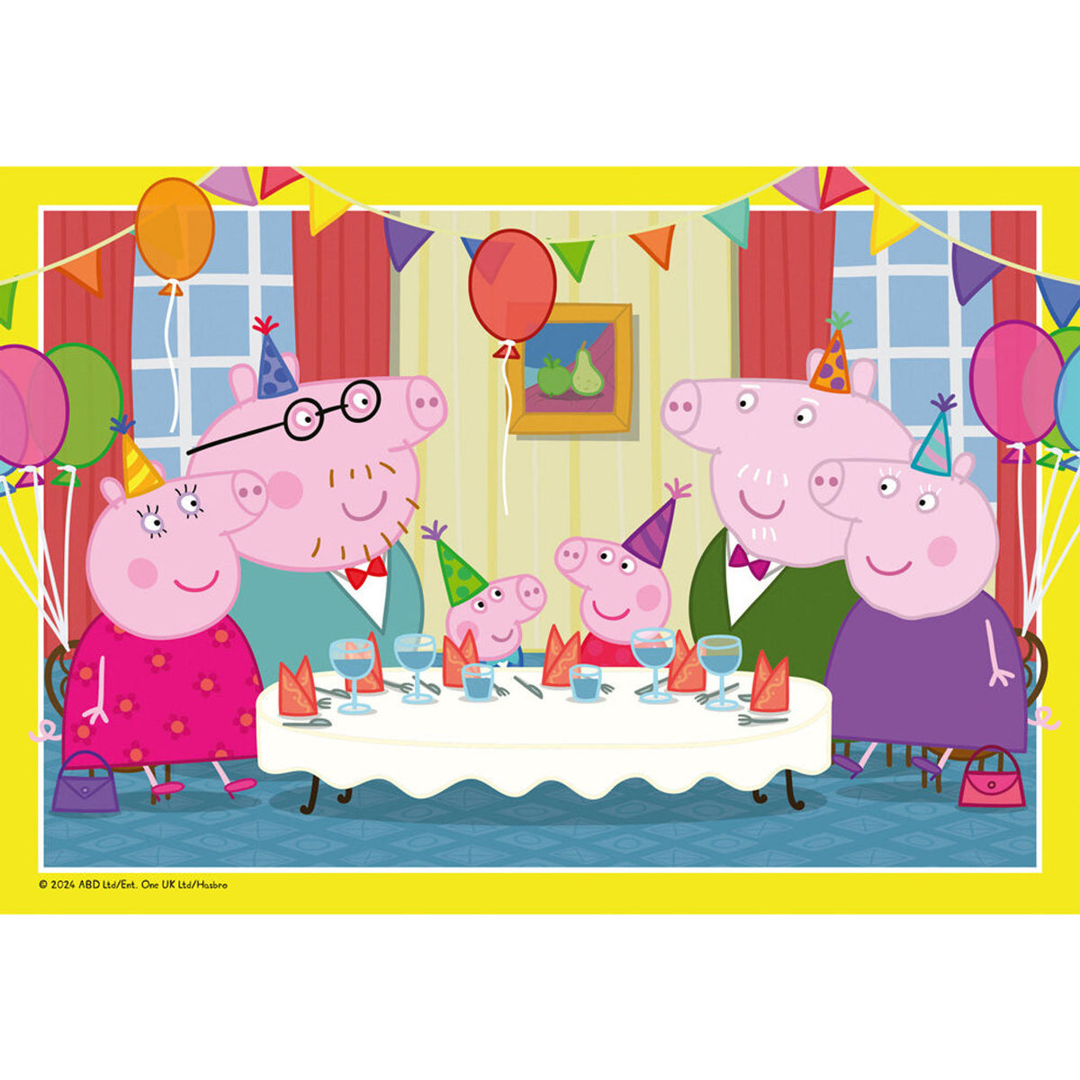 RB04017-0 Peppa Pig 2 x 12pc Puzzles