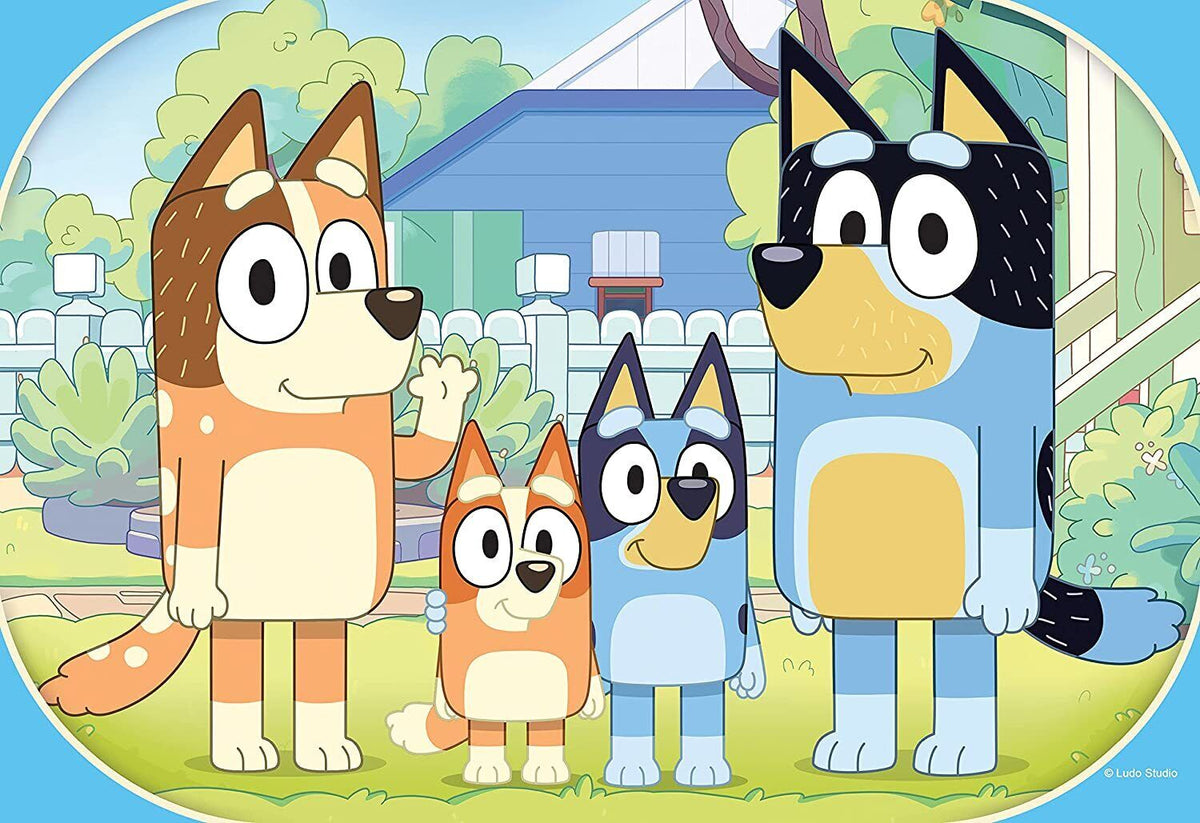 RB05224-0 Bluey  Family Time 35pc Puzzle