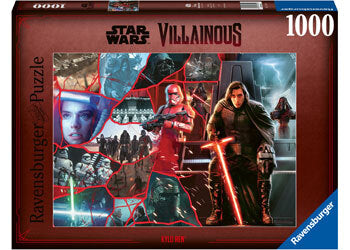 RB17340-2 Star Wars Villainous Kylo Ren 1000pc Puzzle