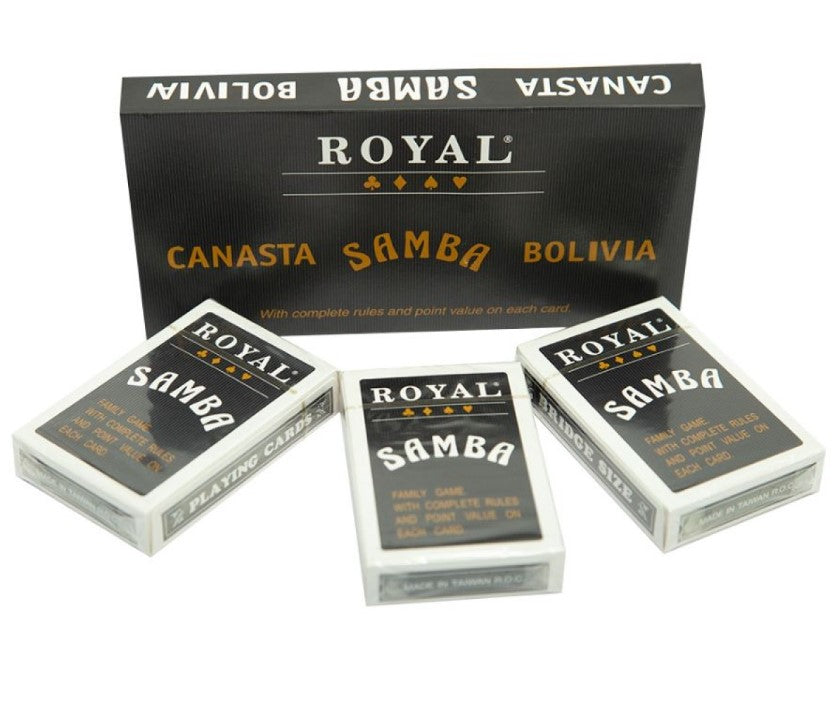 Royal Samba Canasta Bolivia Playing Cards