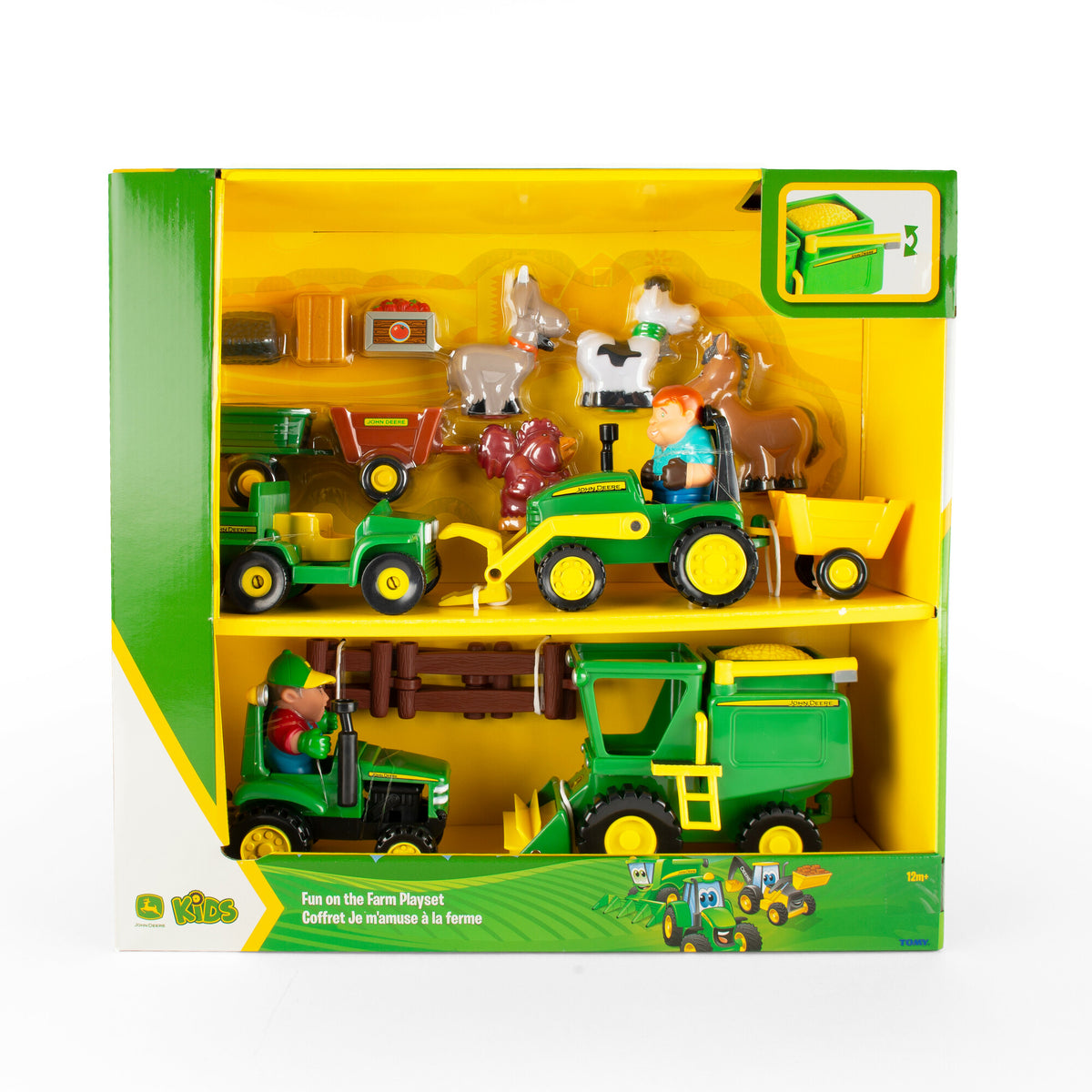 John Deere Fun On The Farm Vehicle Playset