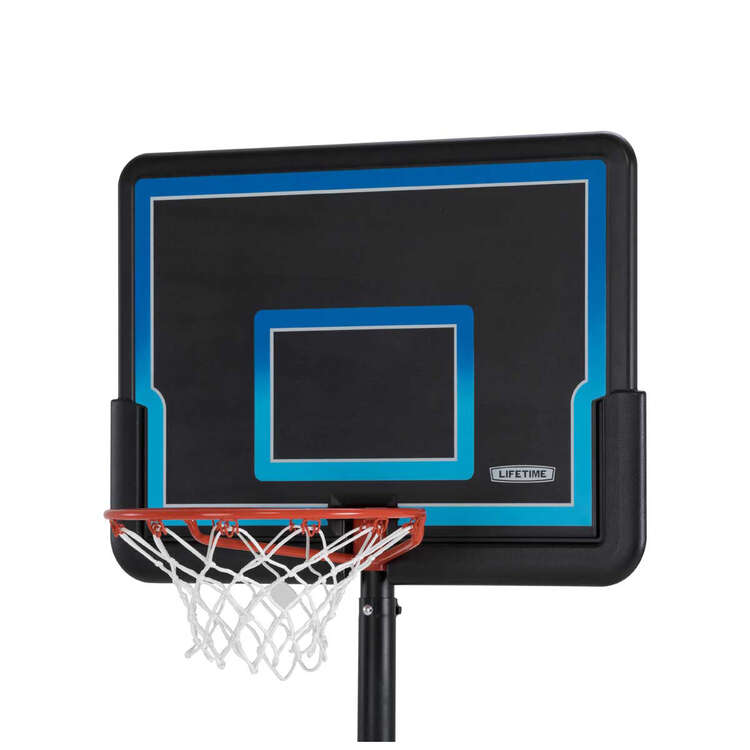 LIFETIME &quot;THE ROOKIE&quot; 32inch Impact Backboard Adjustable Basketball System 5.5ft to 7.5ft