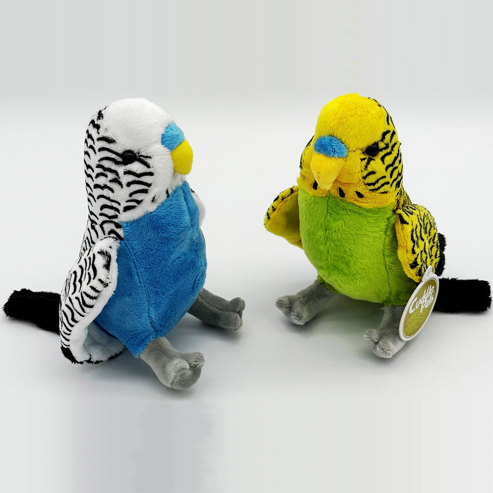 Cuddle Pals Budgie Assorted 24cm