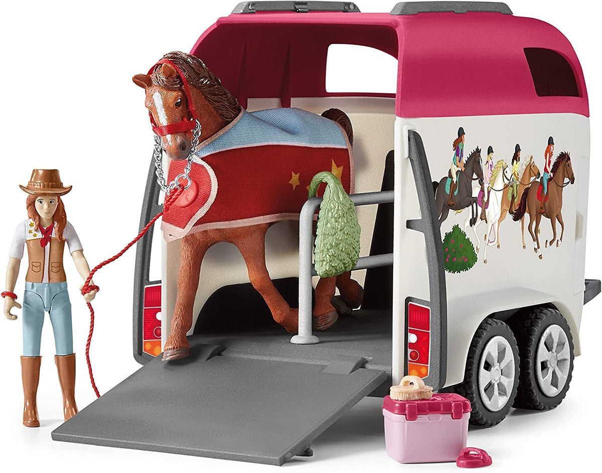 SC42535 Horse Adventures With Car &amp; Trailer