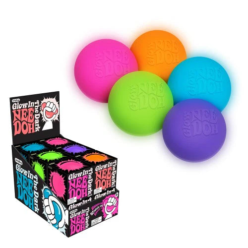 Schylling Nee Doh Glow In The Dark Asstd Colours
