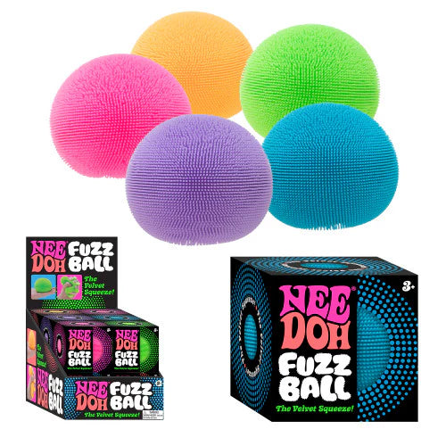 Schylling Nee Doh Fuzz Ball The Velvet Squeeze