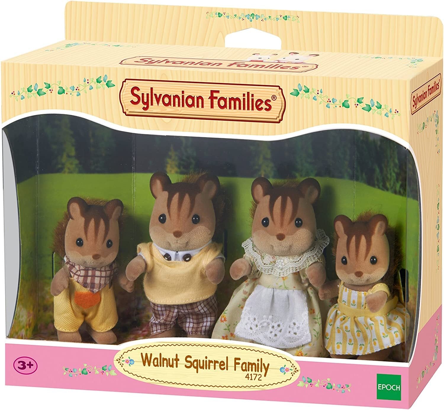SF4172 Walnut Squirrell Family