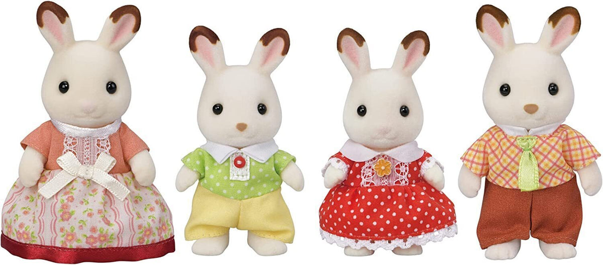 SF5655 Chocolate Rabbit Family