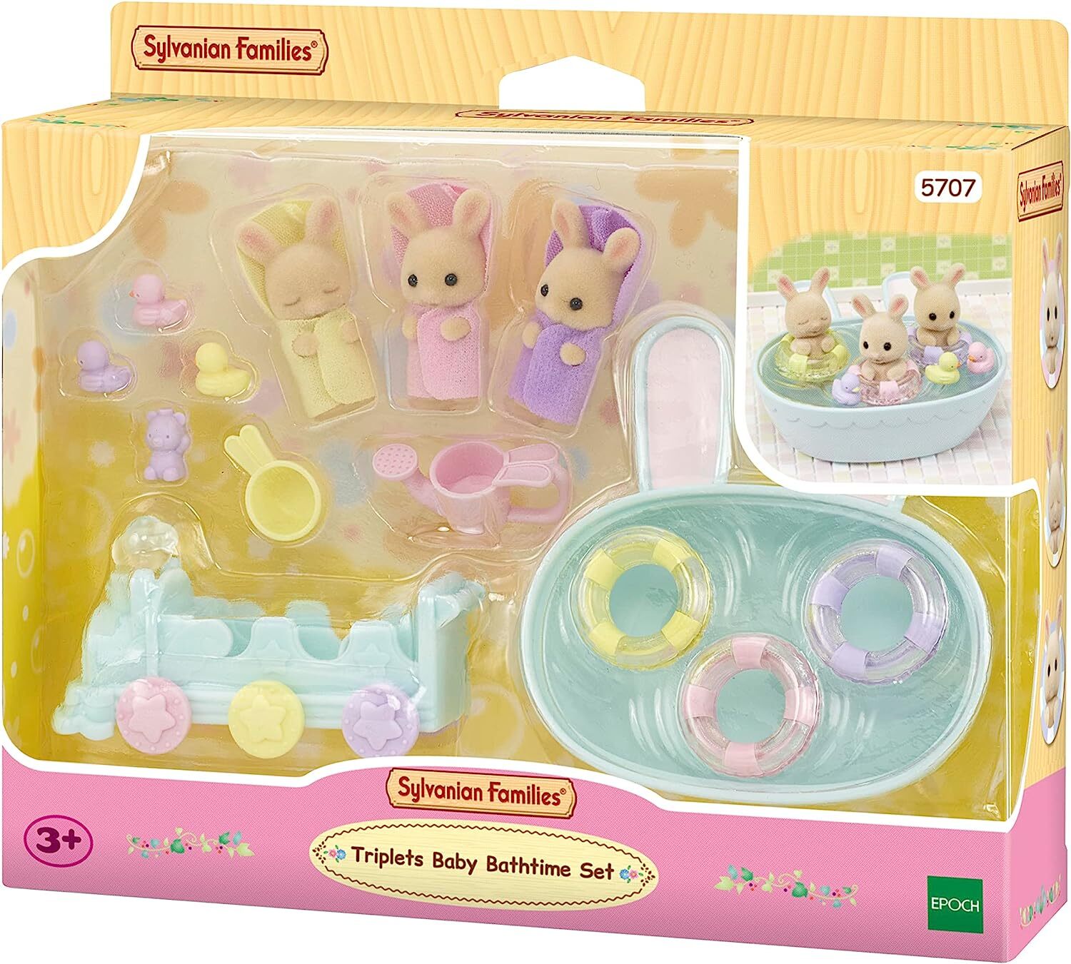 SF5707 Triplets Baby Bathtime Set