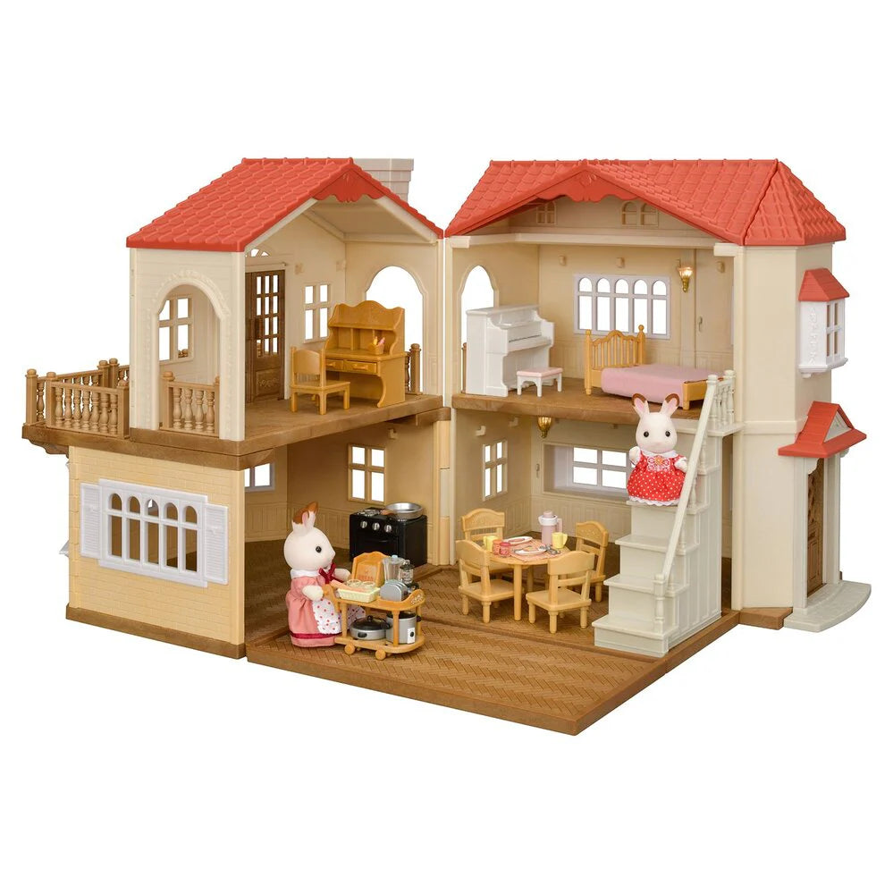 SF5727 Red Roof Country Home Gift Set Secret Attic Playroom