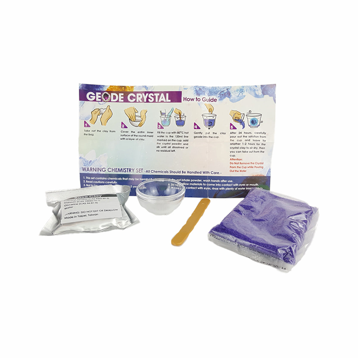 Shape &amp; Grow Geode Crystal Kit