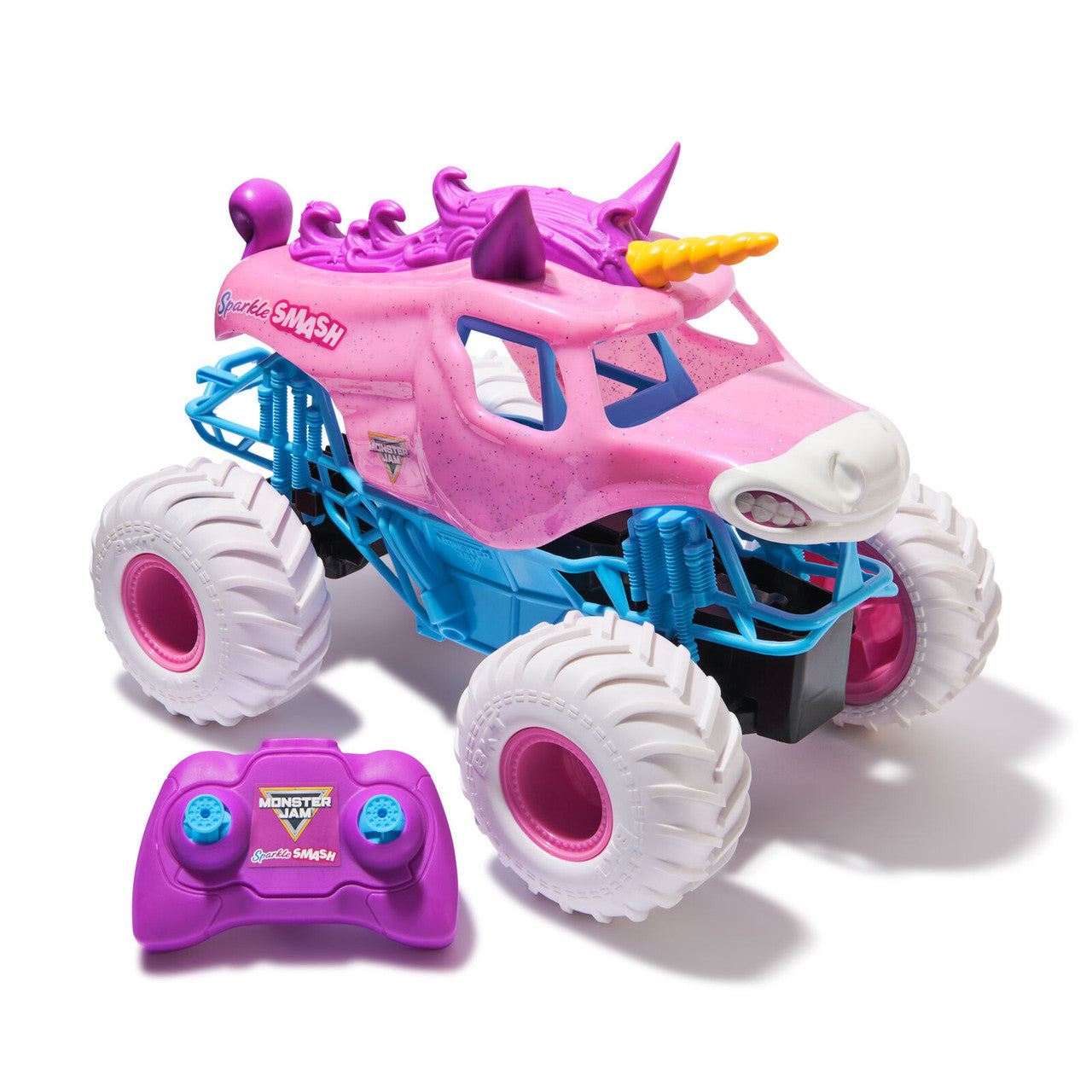 Monster Jam 1/15 R/C Sparkle Smash - Batteries Included