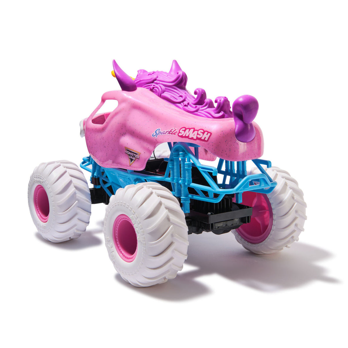 Monster Jam 1/15 R/C Sparkle Smash - Batteries Included