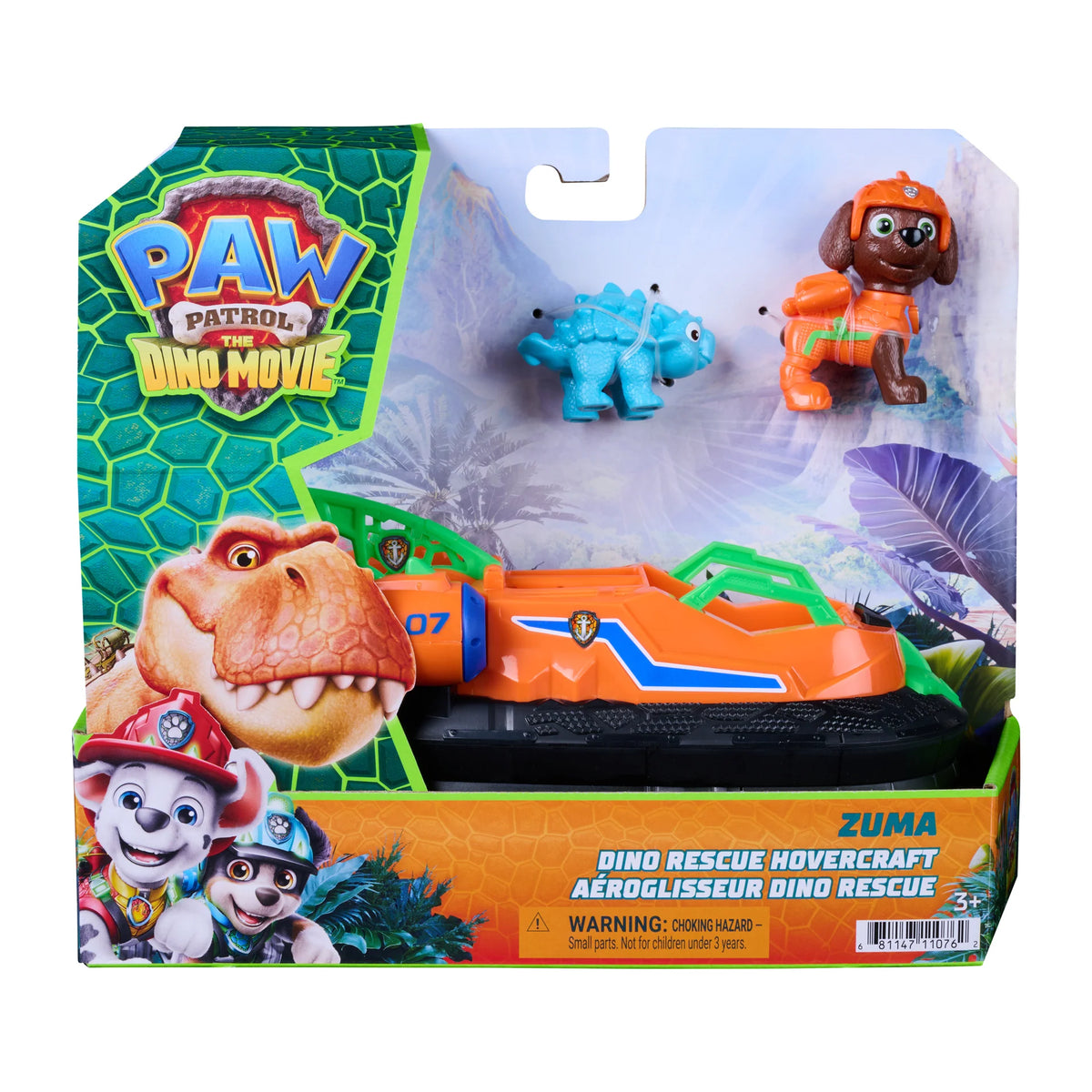 Paw Patrol The Dino Movie Themed Rescue Vehicle ZUMA