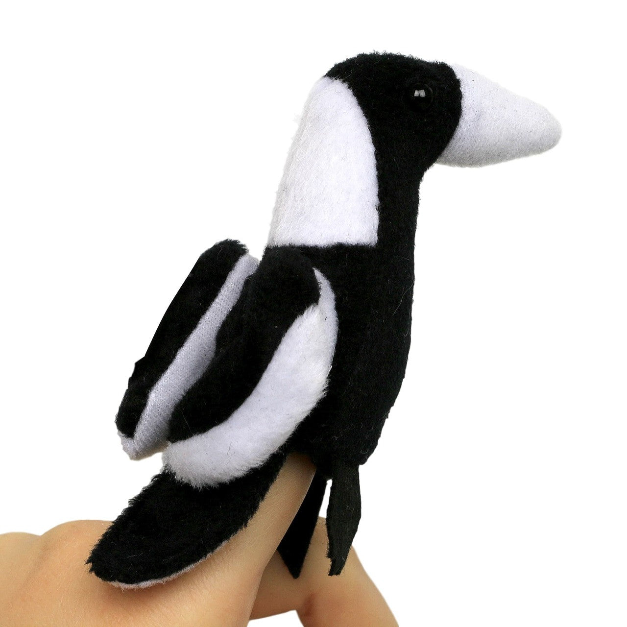 Finger Puppet Magpie