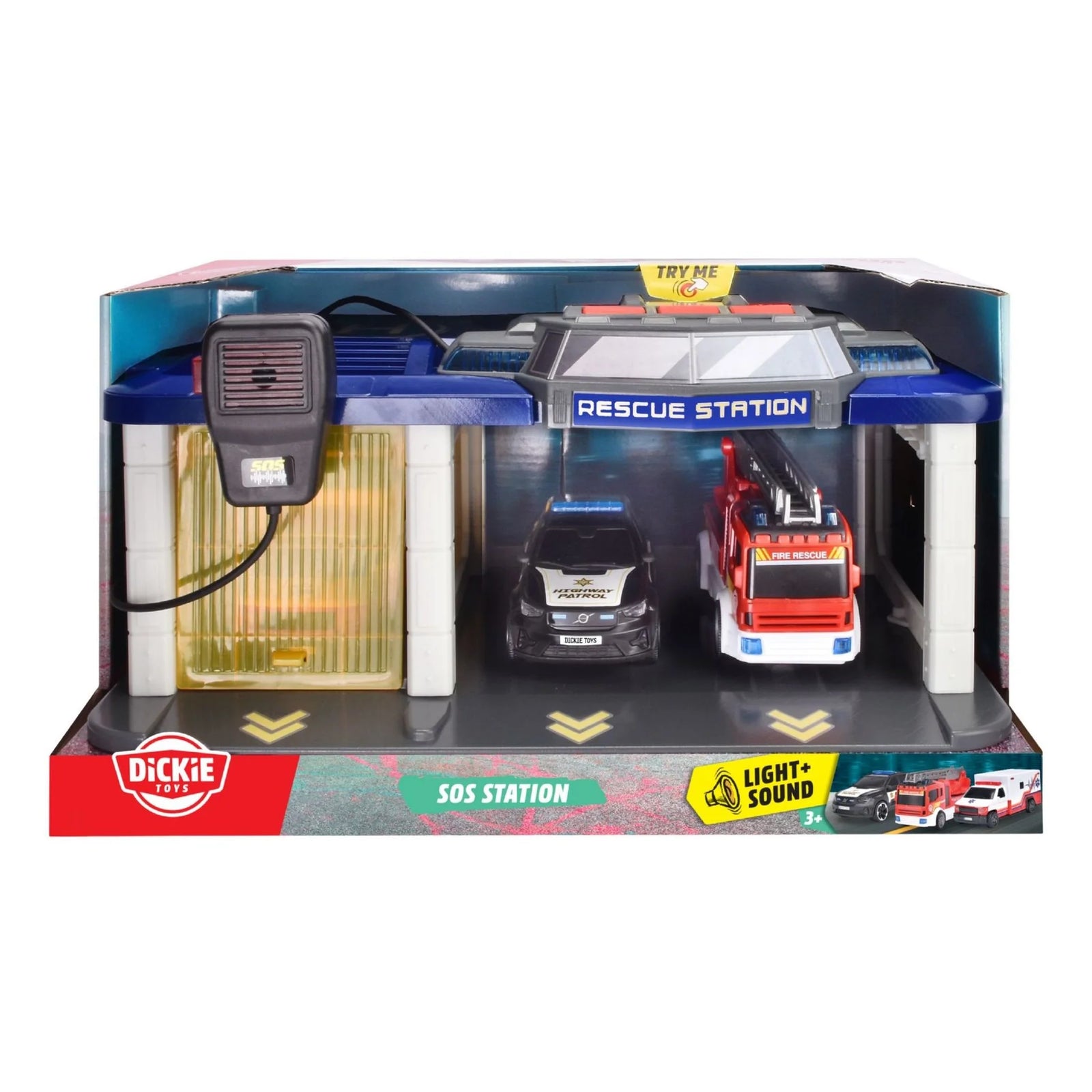 Dickie Toys SOS Station Lights & Sounds
