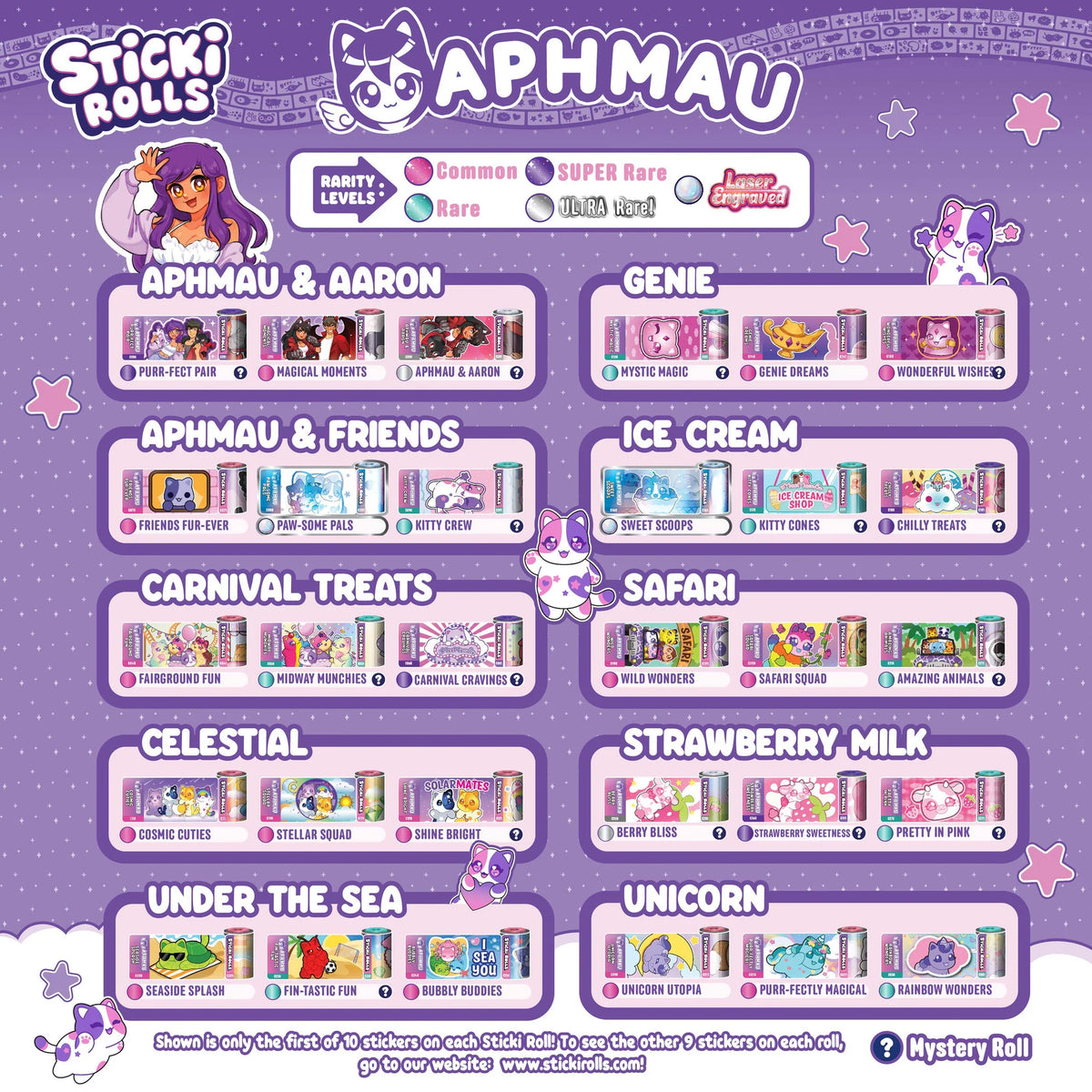 Sticki Rolls Sticki Band Capsule APHMAU
