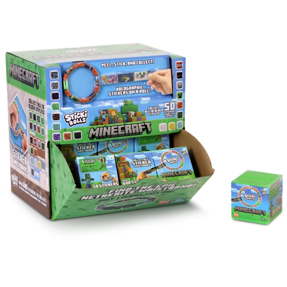 Sticki Rolls Minecraft Capsule