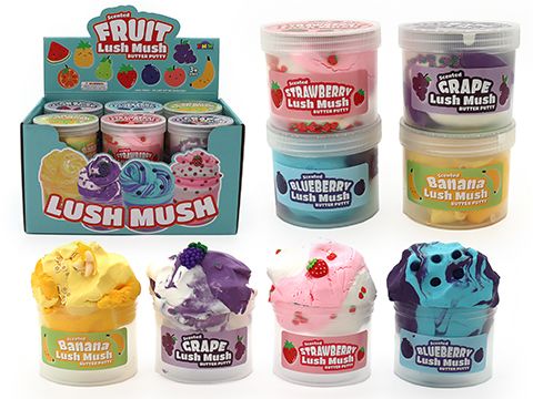 Lush Mush Butter Putty Fruit Scent Assorted