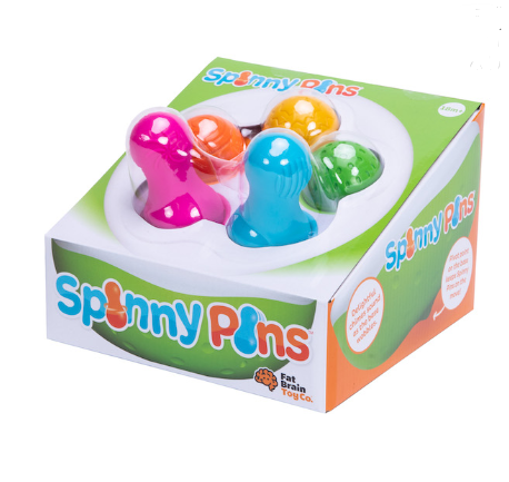 Fat Brain Spinny Pins