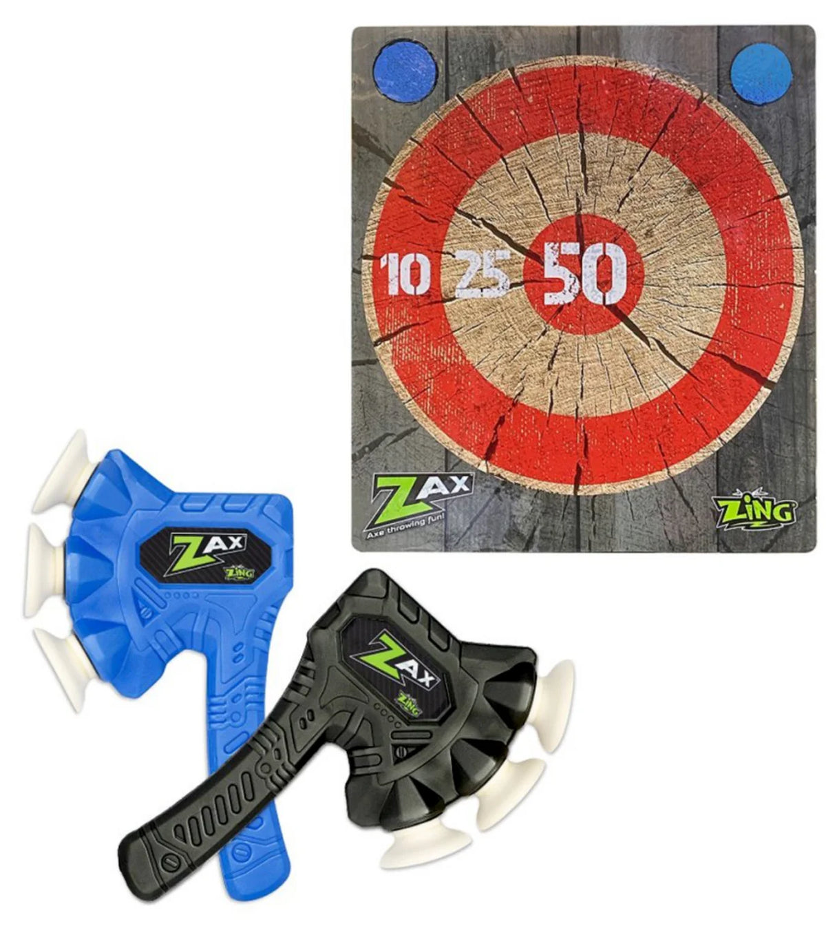 Zing Sportz Zax Dual Pack Foam Throwing Axe